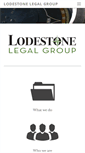 Mobile Screenshot of lodestonelegalgroup.com